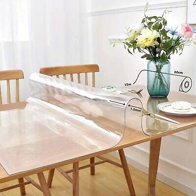 <ul><li>Tovaglia PVC Impermeabile Trasparente Rettangolare Spessore 1,5mm Larga