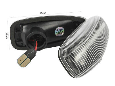 Kit Freccia Laterale a Led Side Marker Dinamica Lente Trasparente Benz