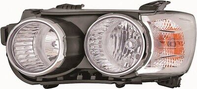 Faro anteriore dx AVEO 11- nero/cromato H7 H1 PY21W W5W motor reg el