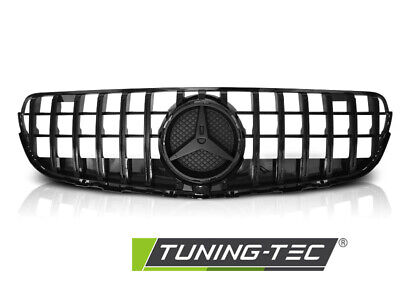Griglia calandra mascherina frontale  Tuning GLC W253 2015-> GT-R STYLE NERO
