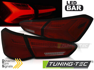LED TAIL LIGHTS RED SMOKE SEQ fits FOCUS 4 18-21 HATCHBACK