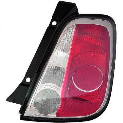 Faro fanale posteriore destro 500 CABRIO 09-15 senza portalampada