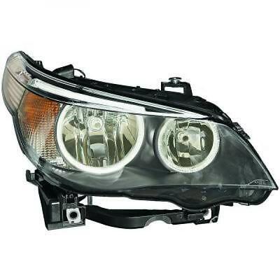 Faro anteriore bixenon sx Serie5 E60/E61 03-02.05 HELLA reg el D2S/H7 curva