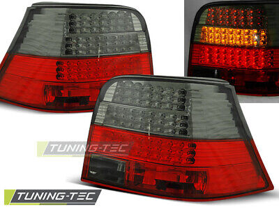 FANALI POSTERIORI A LED ROSSO FUMO per GOLF 4 09.97-09.03