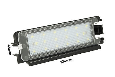 Kit Luci Targa Led Sandero II Dopo 2012 12V 3W Bianco Canbus