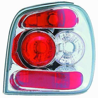 Coppia fari fanali posteriori TUNING POLO 94-99 cromati