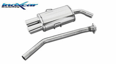 E36 320i 1992-- Posteriore uscita 2 x ovale 90x70 mm