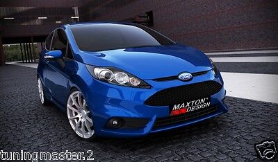 Fiesta MK7 Paraurti Anteriore tuning ST look 2008-2013 vetroresi NO GRIGLIE