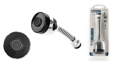 Aeratore Rubinetto Per Lavandino Con Prolunga Cannuccia Flessibile Lungo 5cm 2