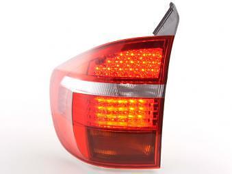 Coppia Fari Fanali Posteriori Tuning LED X5 (E70) 06-, rosso