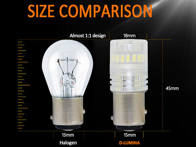 Lampada Led 1157 BAY15D P21/5W Canbus Bianco 12V No Errore IP67 Illuminazione