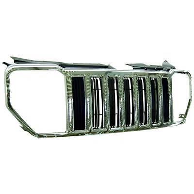 Calandra Griglia Mascherina CHEROKEE 08-11 nera con bordo cromato