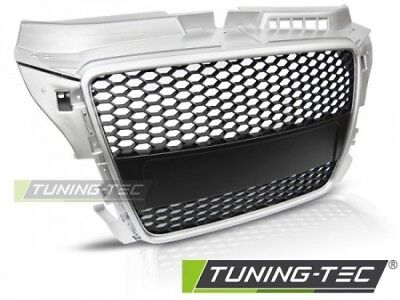 Griglia Tuning GRILL A3 (8P) RS-TYPE 04.08-07.12 Argento