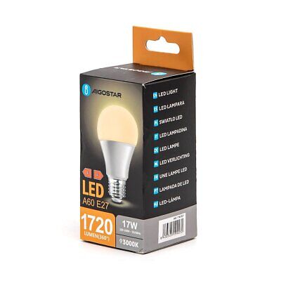 Lampada Led E27 A60 17W 1720LM 3000K 60X119mm <ul><li><strong>Lampada