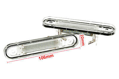 Kit Luci Targa Led Benz Class E W124 W201 Class C W202 Pre-Facelift 12