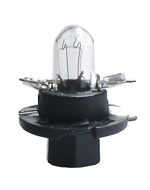 1 Lampada Lampadina Luce M-TECH T5 (BX8.4D) 1.2W 12W Cruscotto (NERO)