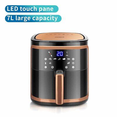 Friggitrice ad Aria Digitale I900W MAX 7L Pannello Touch LED con 7 Menu