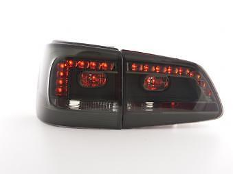 Coppia Fari Fanali Posteriori Tuning LED LTI Touran 11- nero