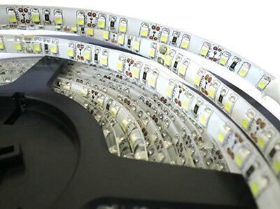 Bobina Led Sfondo Bianco Biadesivo Siliconato 40W 12V Bianco Freddo 600 SMD 5 Me