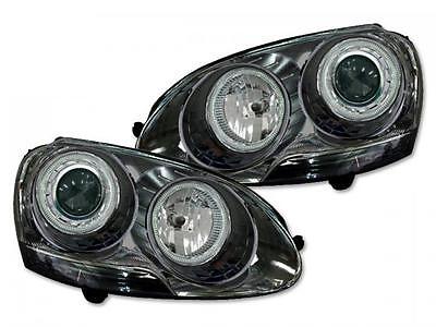 Angel Eye headlight suitable for Golf 5 (Typ 1K) Yr. 03-08 black