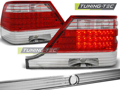 FANALI POSTERIORI A LED ROSSO BIANCO per W140 95-10.98
