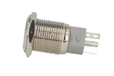 Interruttore Bilanciere Rotondo 5 Pin Acciaio Inossidabile Con Spia Led Rosso 1