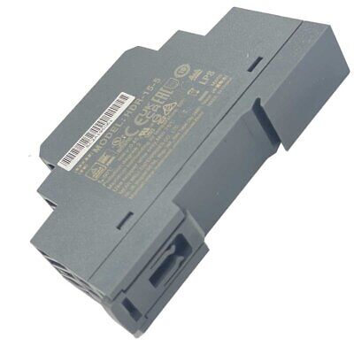 MeanWell HDR-15-5 Alimentatore Guida DIN Ultra Slim 12W 5V 2,4A Input 220V e
