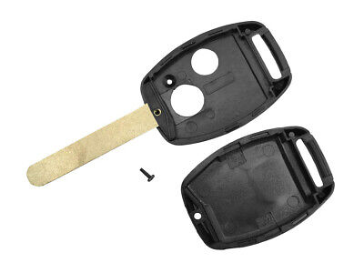 Guscio Chiave Telecomando 2 Tasti con Lama HON66 Batteria In Custodia Senza