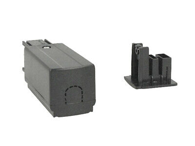 Kit Connettore Alimentazione Sinistra + Terminale Chiusura Colore Nero Per