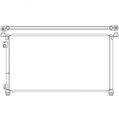 Condensatore clima CIVIC VI 09/2001