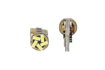 Lampadina Led Canbus T10 W5W 15 Smd 4014 Rosso No Errore Check Luci 12V Senza