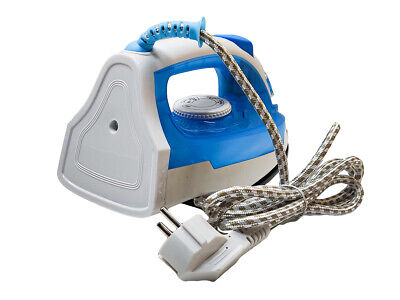 Ferro da Stiro a Vapore 2000W Piastra In Ceramica Colore Blu Temperatura