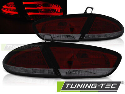 LED TAIL LIGHTS RED SMOKE fits LEON 03.09-12