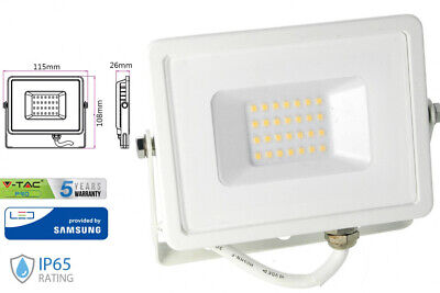 Faro FARETTO DA ESTERNO Led Flood Light 10W IP65 Bianco Naturale Super Slim