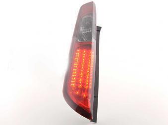Coppia Fari Fanali Posteriori Tuning LED Focus 2 5 porte 08-10, rosso/nero