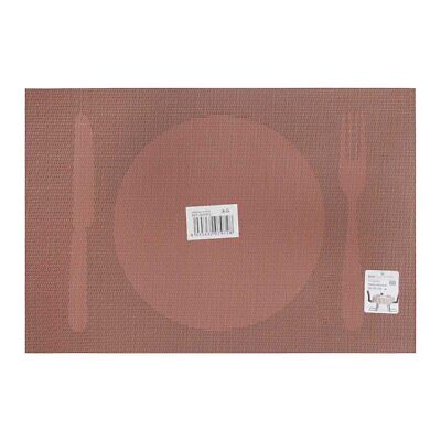 4 Pezzi Tovagliette in PVC+Poliestre Antiscivolo Impermeabilie Resistente al