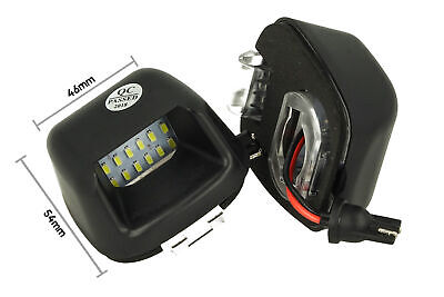 Kit Luci Targa Led Navara D40 2005-2016 OEM 26510ZP50A 12V 3W Bianco Can