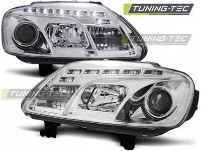 Faro Fanale Tuning TOURAN 02.03-10.06 / CADDY DAYLIGHT Cromato