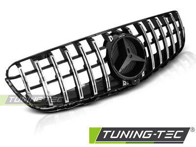 GRILLE SPORT GLOSSY BLACK CHROME fits GLC W253 15-18