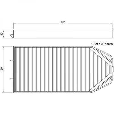 Filtro abitacolo al carbone attivo 7 10.94-11.01