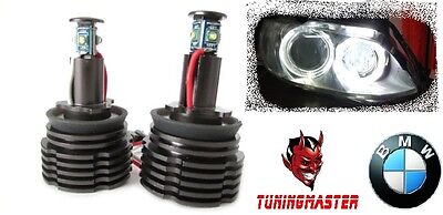 kit 2 angel eyes conversione Led 20W H8 E92 E93 E82 E89 E87 E64 E60 M3 X5