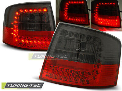 FANALI POSTERIORI A LED ROSSO FUMO adatto per A6 05.97-05.04 AVANT
