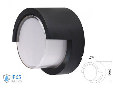 Applique Lampada Led Da Muro Parete Rotondo Neutro 4000K 12W Con Diffusore