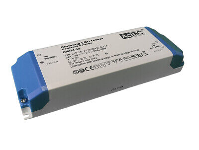 Alimentatore Dimmerabile Con Triac Dimmer Taglio di Fase DC 24V 50W Per