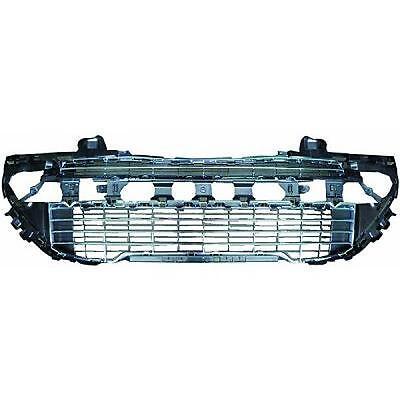 Griglia Mascherina paraurti 308 07-11 cromata nera