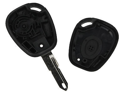 Guscio Chiave Telecomando 1 Tasto con Lama NE72 Batteria Su Circuito Senza