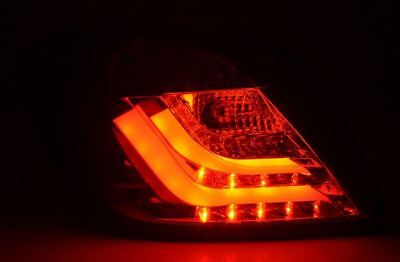 Coppia Fari Fanali Posteriori Tuning LED LTI H GTC 04-08 rosso/chiaro