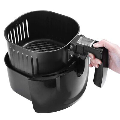 Friggitrice ad aria meccanica 1500W 3,5L Nero <ul><li>Gusto Croccante Senza