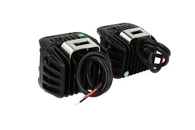 Coppia Fari Faretti Fanali Diurne Led DRL Con Luci Laterali Destra e Sinistra