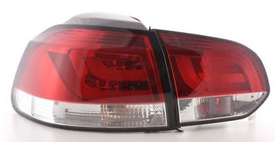Fari posteriori a LED CCFL Light Tube Golf VI 6 08->12 Rossi LTI